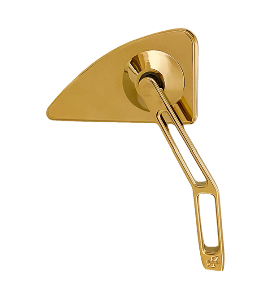 Mini Mirror W/v2 Cut-out Stem Gold, 3, nordicamoto.ro