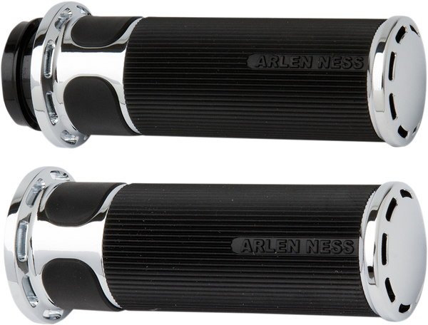 Fusion Slot Track Grips Black, 1, nordicamoto.ro