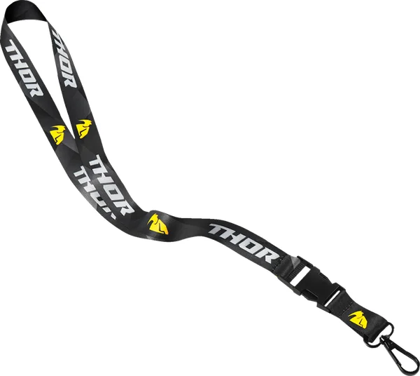 Lanyard Thor S17 Black/Yellow, 1, nordicamoto.ro
