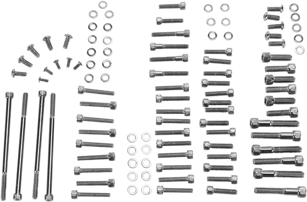 Socket-head Bolt Set Black Chrome, 2, nordicamoto.ro