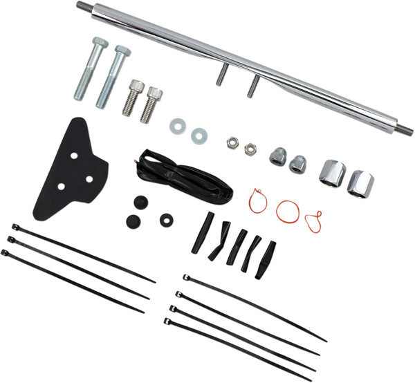 Chrome Rear Turn Signal Relocation Kits Chrome, 2, nordicamoto.ro