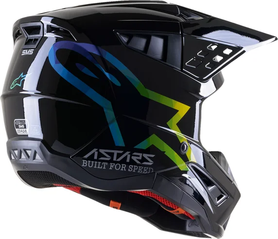 Casca Alpinestars Supertech M5 Comps Black/Silver L, 10, nordicamoto.ro
