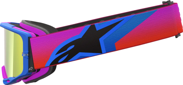 Alpinestars Vision 8 Corp szemüveg, kék/narancssárga/lila, EGY MÉRET, 2, nordicamoto.ro