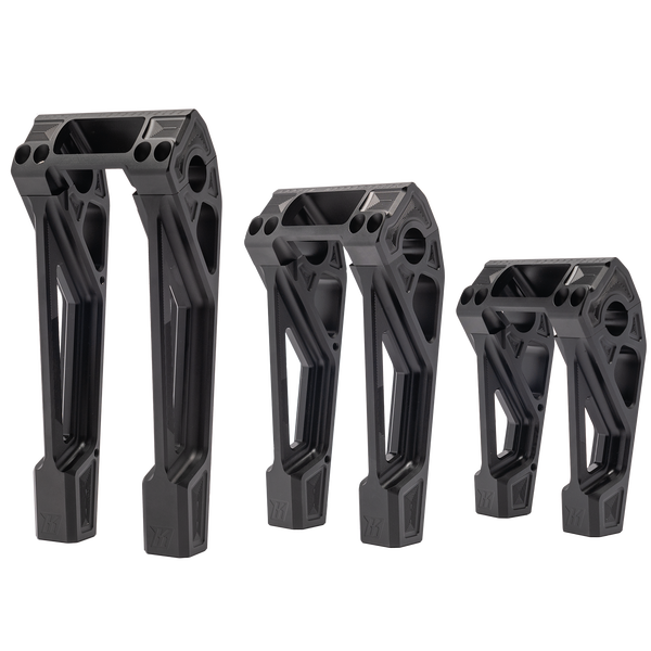 Fastback Risers Black, 2, nordicamoto.ro