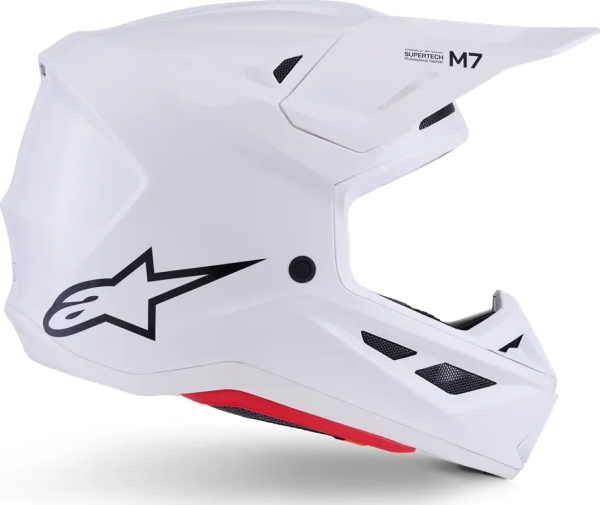 Alpinestars SM7 White XS bukósisak XS méretben, 6, nordicamoto.ro