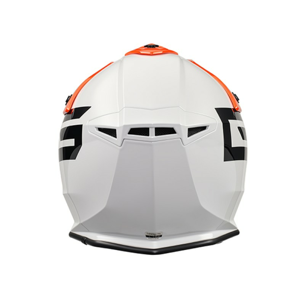 CFMOTO H325 MX / ENDURO motoros sisak – FEHÉR / NARANCSSÁRGA, 4, nordicamoto.ro