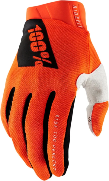 Manusi 100% Ridefit Fluo Orange XL, 1, nordicamoto.ro