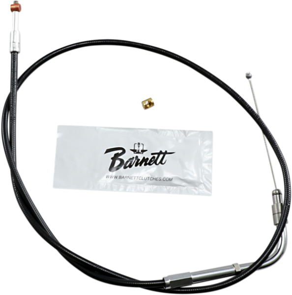 Black Vinyl Throttle/idle Cable Black Standard, 1, nordicamoto.ro