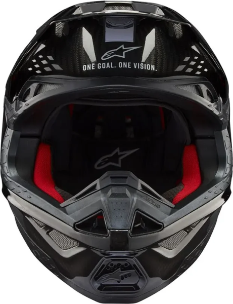 Alpinestars Supertech M10 Solid MX fekete sisak, 2XL-es méret, 5, nordicamoto.ro