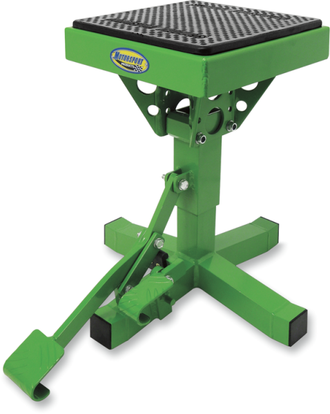 P-12 Lift Stand Green, Hard-coat Factory, 2, nordicamoto.ro