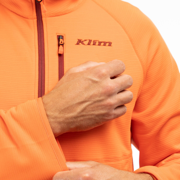 Geaca Snowmobil Klim Mid Layer Highline Red Orange - Cabernet, 2, nordicamoto.ro