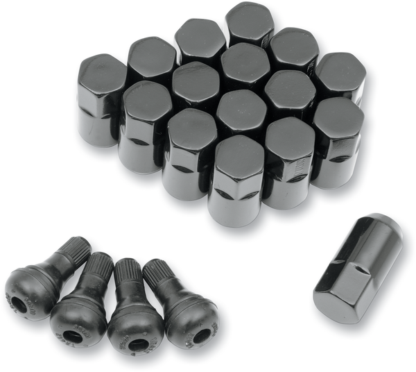 Atv/utv Wheel Lugnut Black, 1, nordicamoto.ro