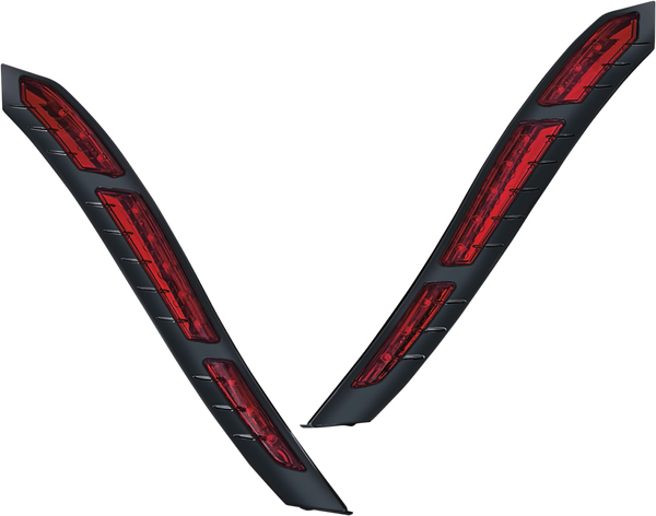 Rear Fender Strip Lights Black Satin, 1, nordicamoto.ro