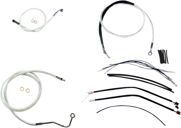 Sterling Chromite Ii® Upper Handlebar Installation Kit Silver, 1, nordicamoto.ro