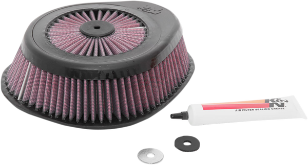 Xstream Series Motocross High-flow Air Filter Black, Red, 1, nordicamoto.ro
