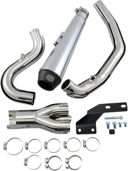 El Diablo 2:1 Exhaust System Chrome, 1, nordicamoto.ro
