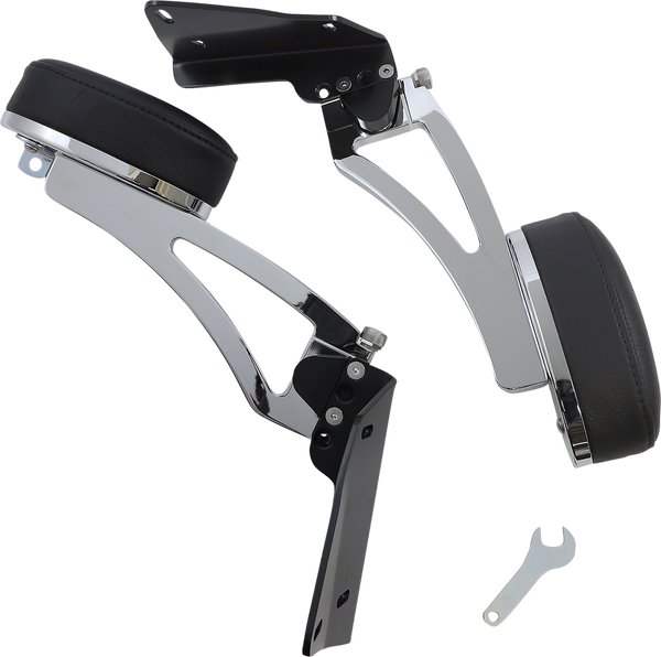 Armrest Harley Davidson Chrome Black, 1, nordicamoto.ro