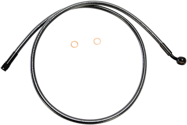 Alternate Length Designer Series Abs-specific Front Brake Line Kit Black, Black Pearl, 2, nordicamoto.ro