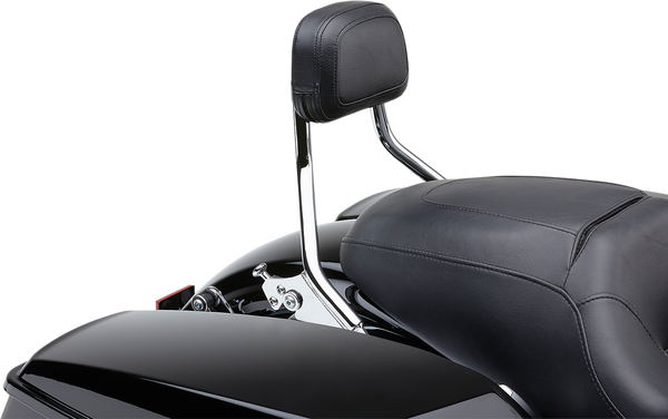 Short Detachable Backrest Silver, 1, nordicamoto.ro