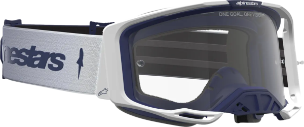 Alpinestars Vision 8 sárga-fehér/kék/átlátszó lencsés síszemüveg, 3, nordicamoto.ro