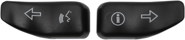 Turn Signal Switch Extension Black, 1, nordicamoto.ro