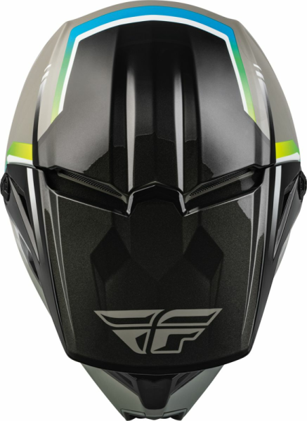 Casca Moto Fly ECE Kinetic Vision szürke/fekete S, 3, nordicamoto.ro