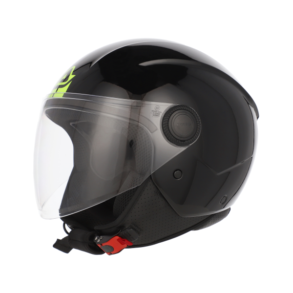 Acerbis Brezza Jet sisak, fekete, M-es méret, 1, nordicamoto.ro