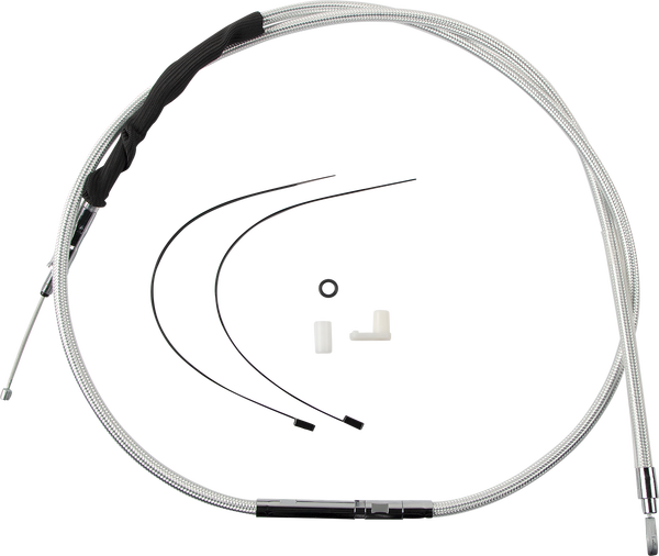 High-efficiency Braided Sterling Chromite Ii® Clutch Cable Silver, 1, nordicamoto.ro