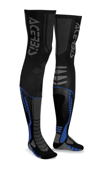 Acerbis X-Leg PRO zokni, fekete/narancssárga, S/M, 4, nordicamoto.ro