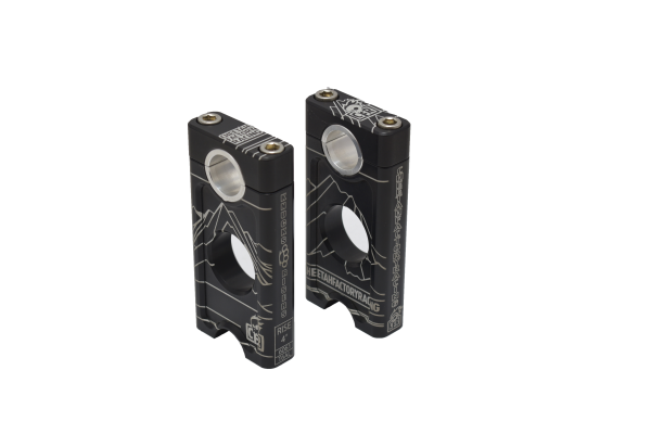 CFR Knucks Riser (2") Black, 1, nordicamoto.ro