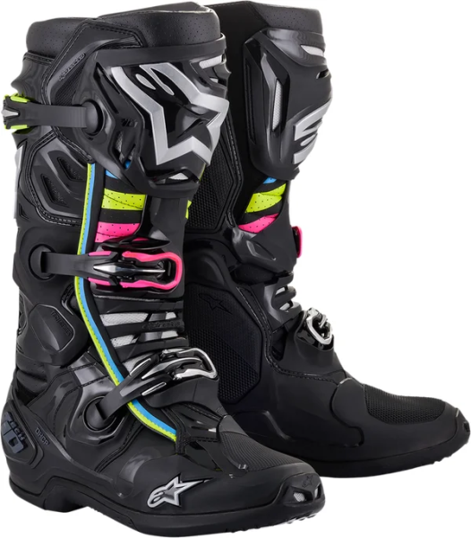 Tech 10 Supervented Boots Black 43, 5, nordicamoto.ro
