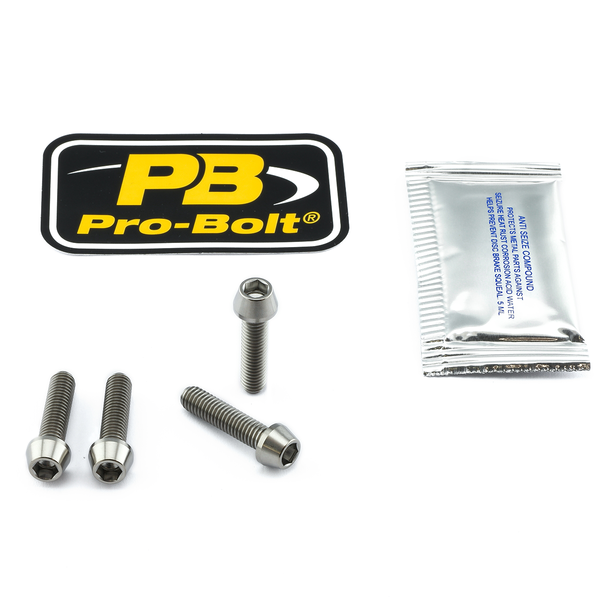 Titanium Brake & Clutch Lever Perch Pinch Bolt Kit, 1, nordicamoto.ro