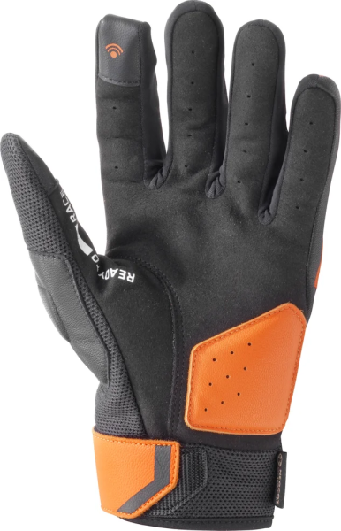 KTM Duke kesztyű, fekete/narancssárga, M-es méret, 9, 2, nordicamoto.ro