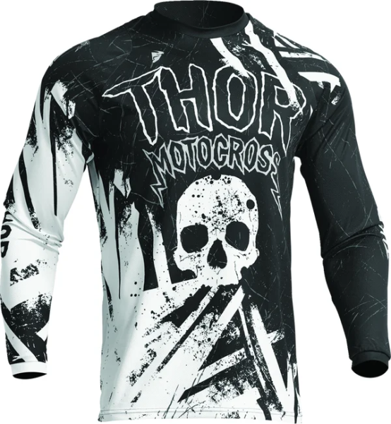 Tricou Copii Thor Sector Gnar Black/White S, 1, nordicamoto.ro