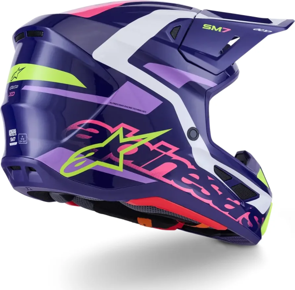 Alpinestars SM7 Deed Purple S sisak, 5, nordicamoto.ro