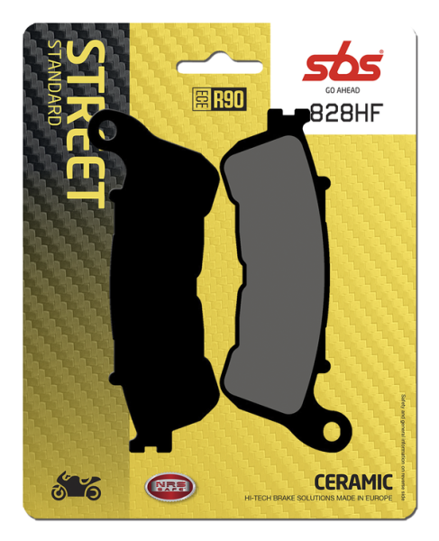 Hf Street Ceramic Organic Brake Pads, 2, nordicamoto.ro