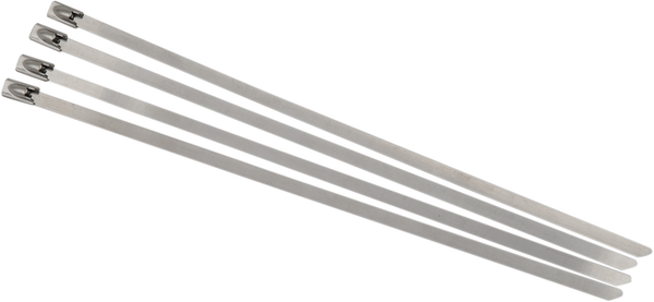 Stainless Steel Tie Wrap Silver, 2, nordicamoto.ro