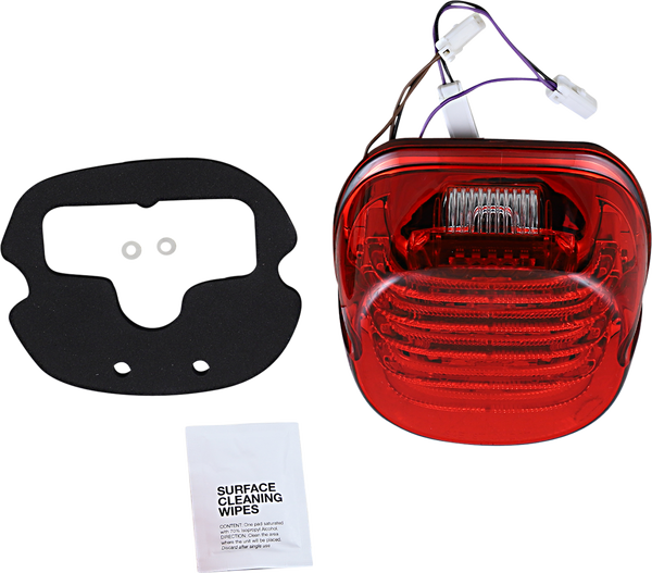 Probeam® Integrated Low Profile Led Taillights With Auxiliary Turn Signals Red, 2, nordicamoto.ro