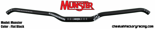 CFR Munster kormány, fekete, 1, nordicamoto.ro