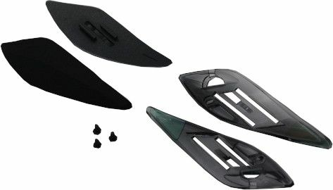 SHOEI XR11 sisak felső szellőző kiegészítő, matt fekete, 1, nordicamoto.ro