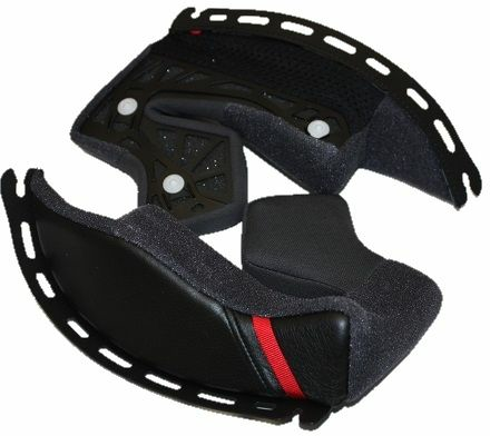 SHOEI GTA Type-F 39 mm-es sisak belső arcpárnái, 1, nordicamoto.ro