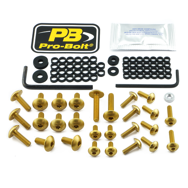 Fairing Bolt Kit For Kawasaki Gold, 1, nordicamoto.ro