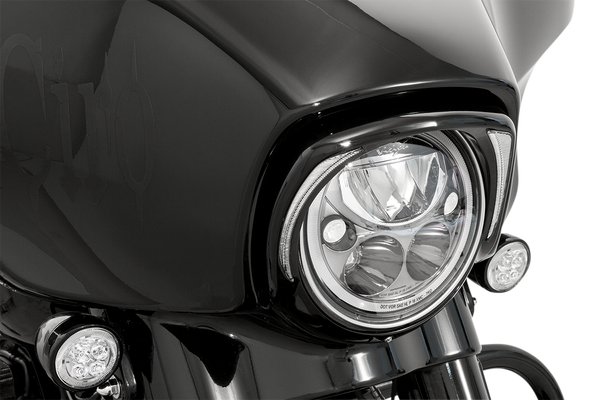 Fang® Headlight Bezel Black, 3, nordicamoto.ro