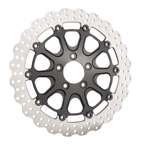 Brake Rotors Black, Silver, 4, nordicamoto.ro