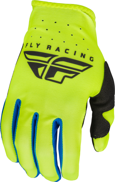 Fly Lite motorkerékpáros kesztyű, fluoreszkáló sárga/fekete, XXL, 1, nordicamoto.ro