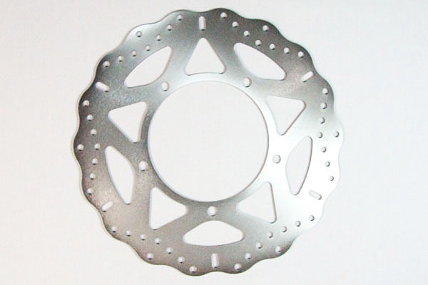 Brake Rotor Silver, Stainless Steel, 1, nordicamoto.ro