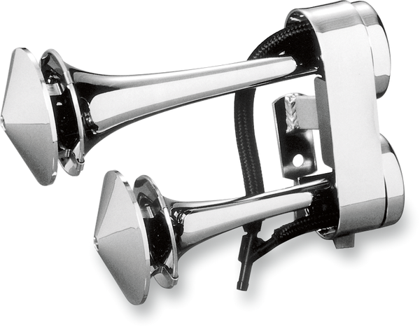 Multi Application Dual Air Horn Chrome, 1, nordicamoto.ro
