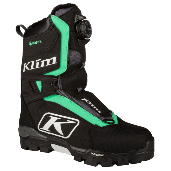 Bocanci Dama Snowmobil Klim Aurora GTX BOA Knockout Pink, 4, nordicamoto.ro