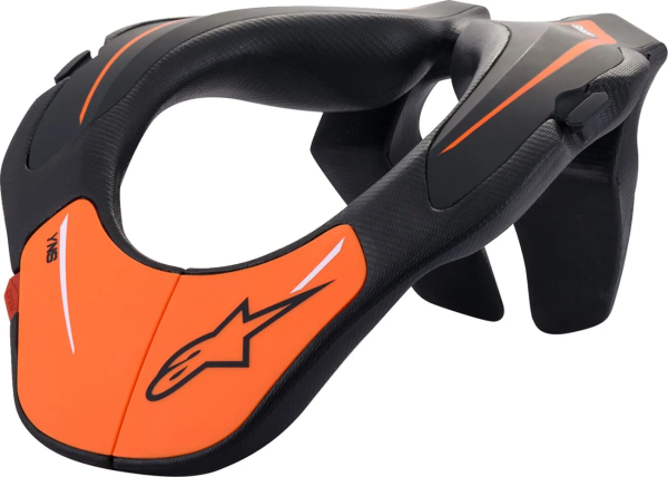 Alpinestars gyermek nyakvédő, fekete/narancssárga, egy méret, 1, nordicamoto.ro
