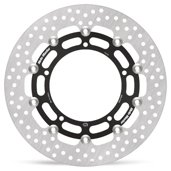 Halo sorozatú úszó rotor, fekete, rozsdamentes acél, 1, nordicamoto.ro